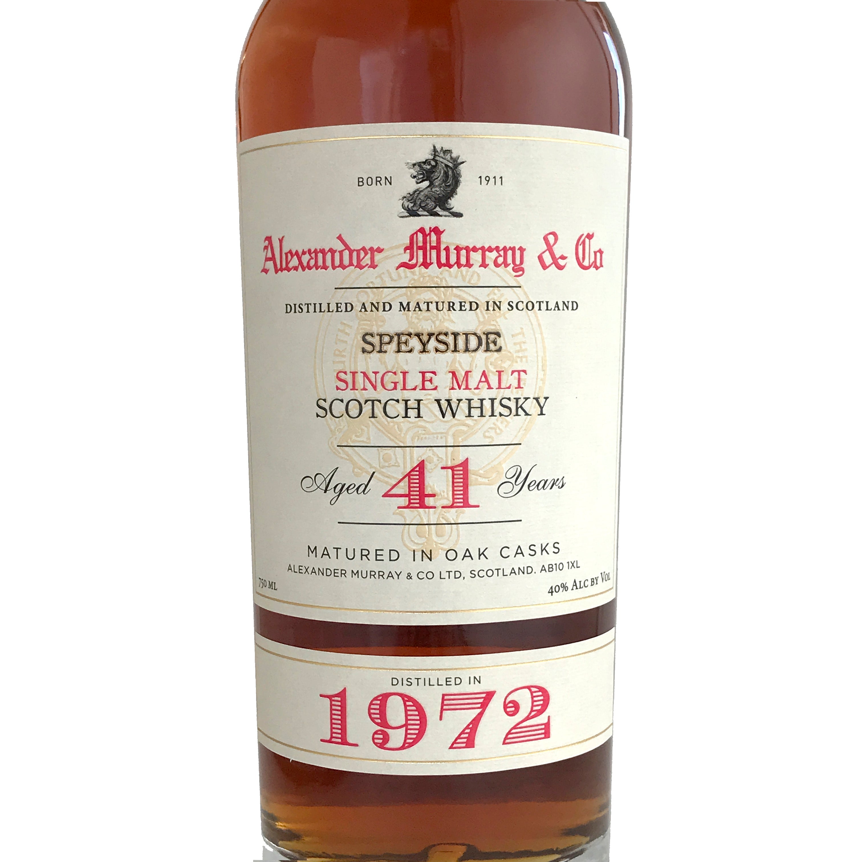 Alexander Murray Speyside 41 Year Single Malt Scotch