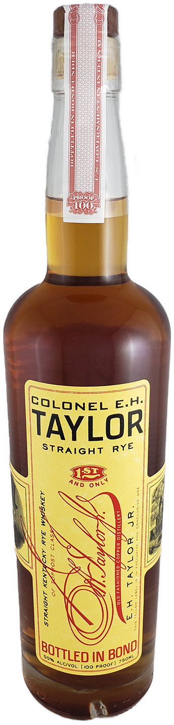 Colonel E.H. Taylor Straight Rye BIB