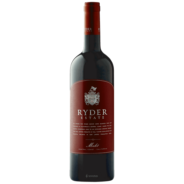 Ryder Estate Merlot Central Coast 2016