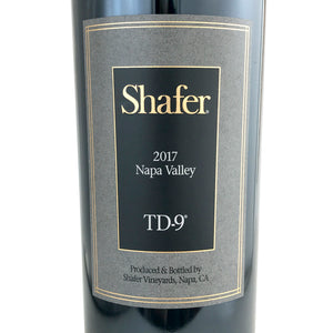 Shafer TD-9 Napa Valley 2017