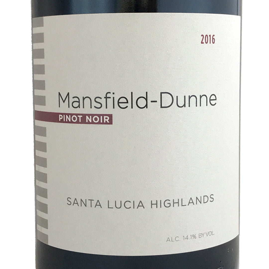 Mansfield-Dunne SLH Pinot Noir 2017