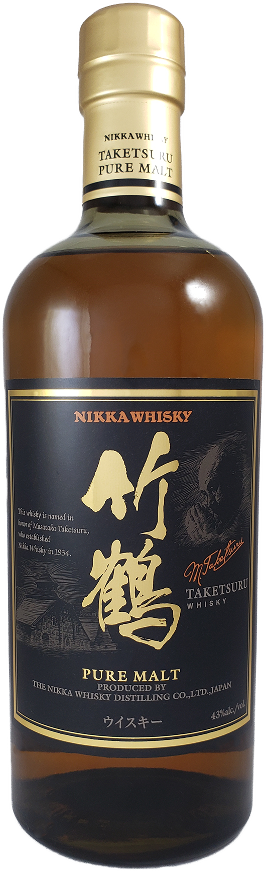 Nikka Whiskey Pure Malt Taketsuru 86