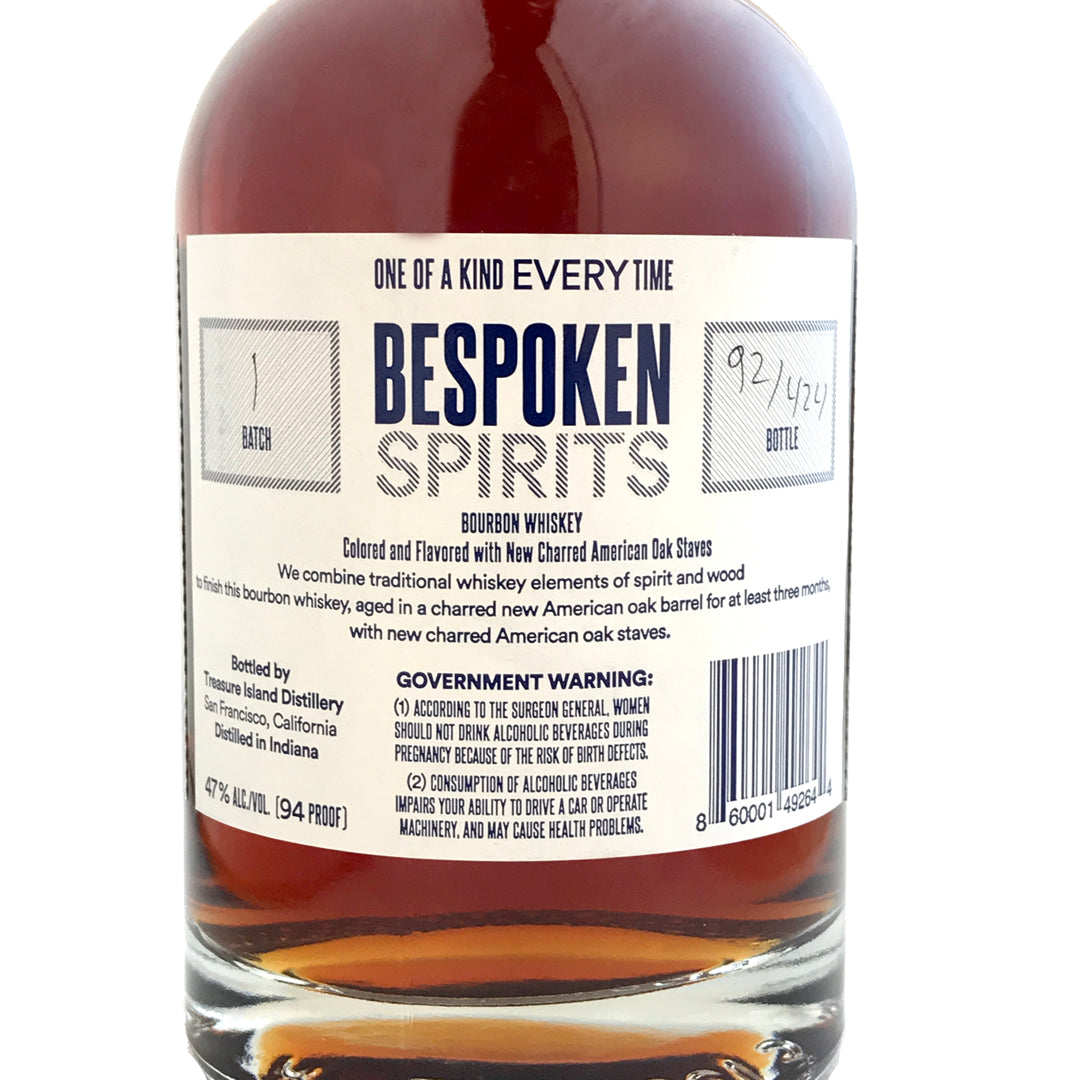 Bespoken Spirits Bourbon Whiskey  375ml