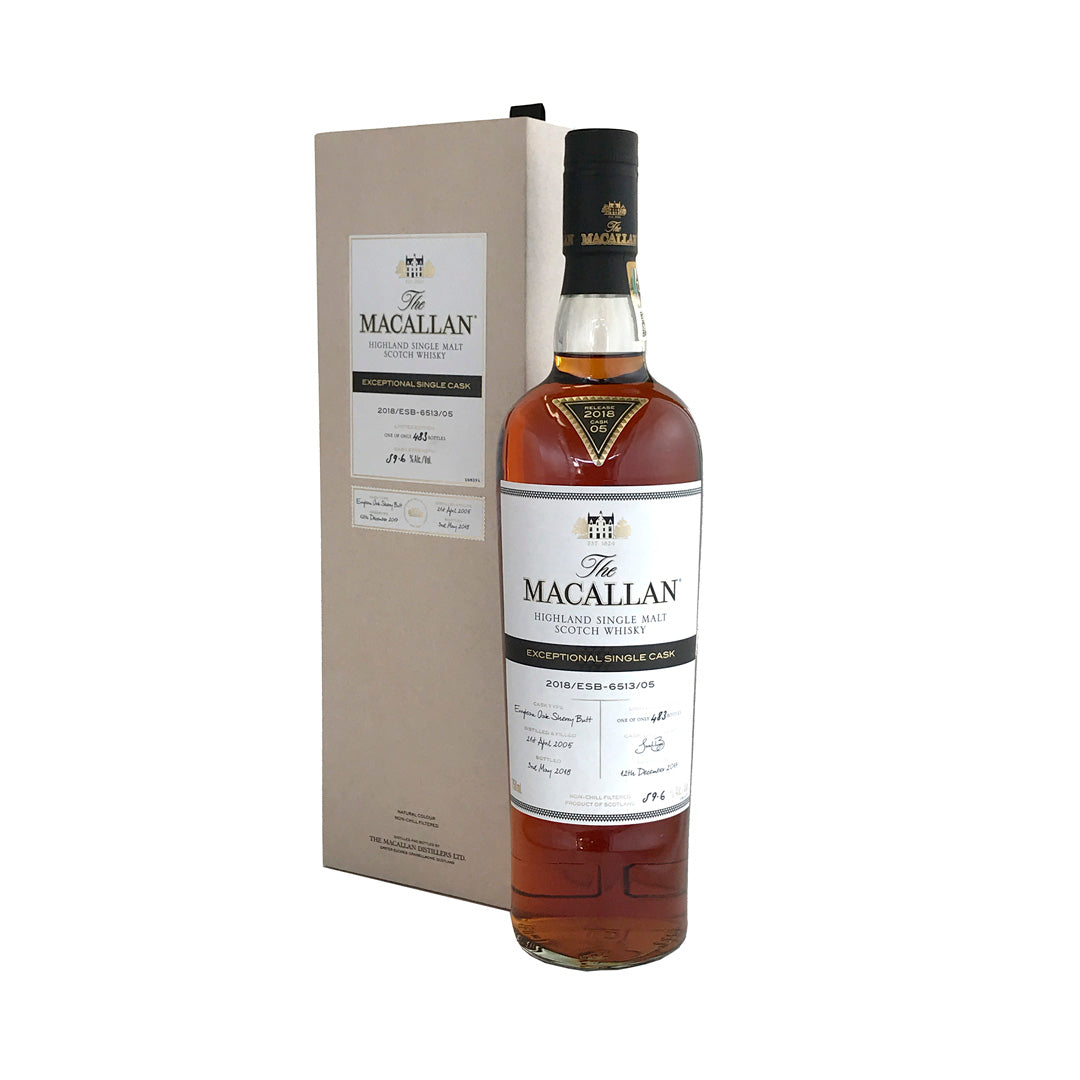 Macallan Exceptional Single Cask 2018/ESB-6513/05