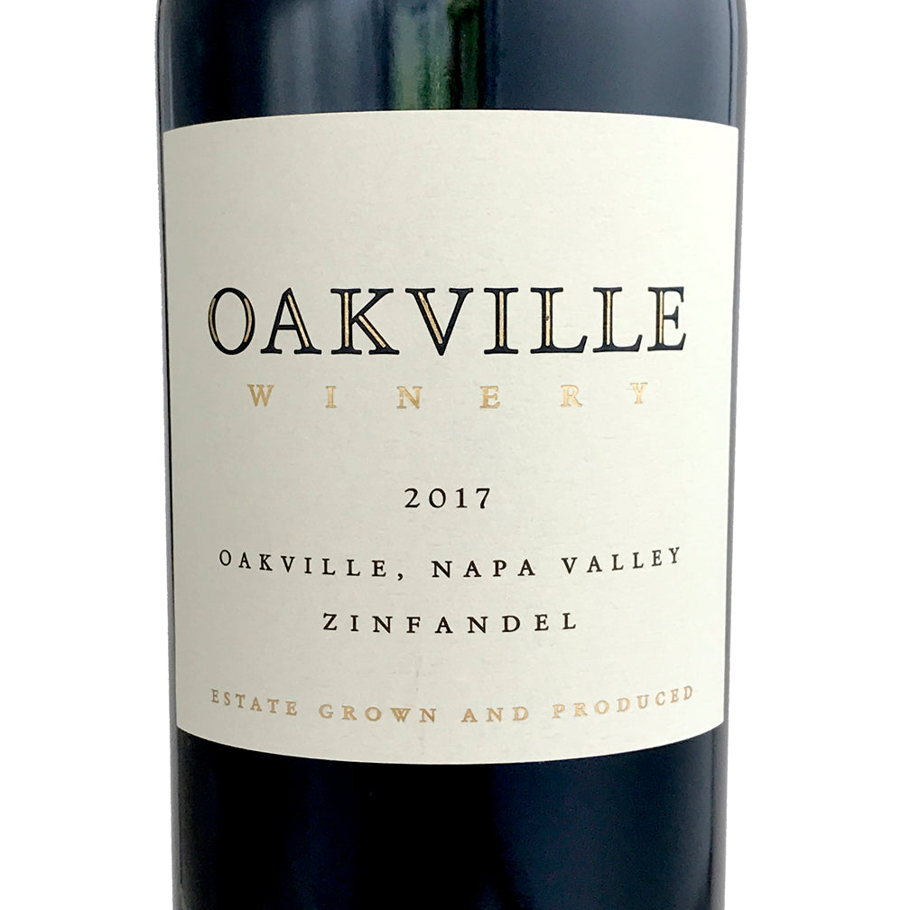 Oakville Winery Estate Zinfandel 2018