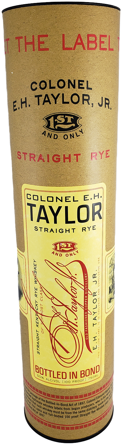 Colonel E.H. Taylor Straight Rye BIB