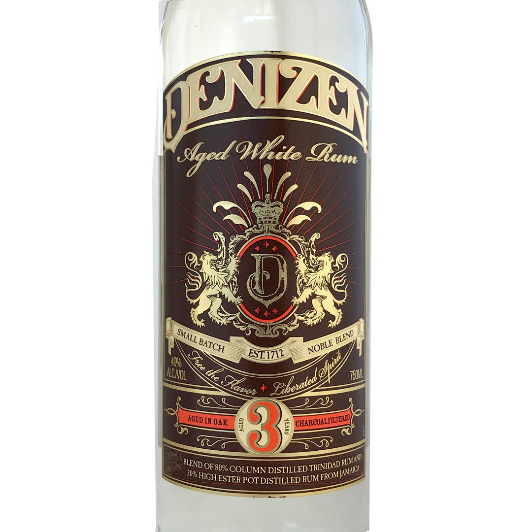 Denizen Aged White Rum 3 Year