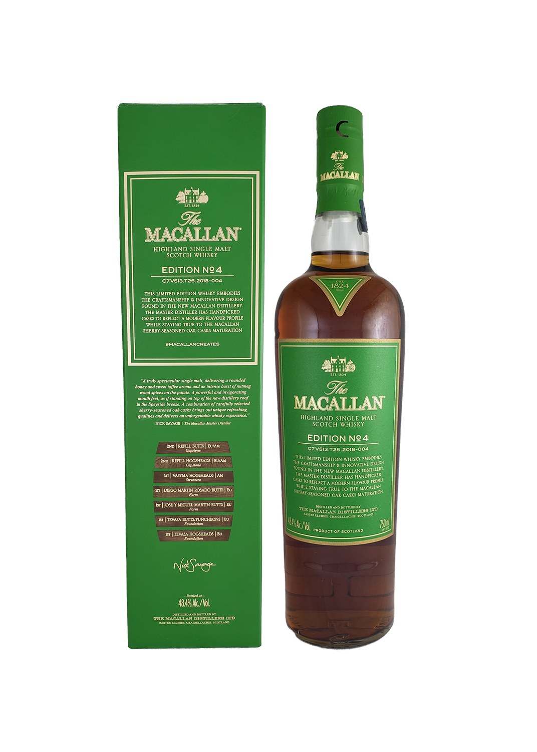 Macallan Edition No. 4 Single Malt Scotch