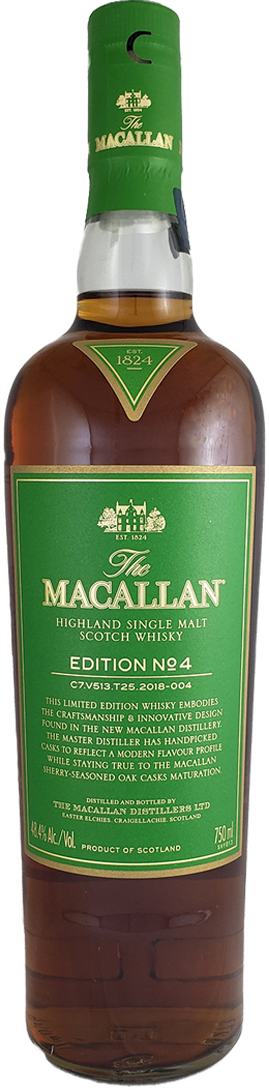 Macallan Edition No. 4 Single Malt Scotch