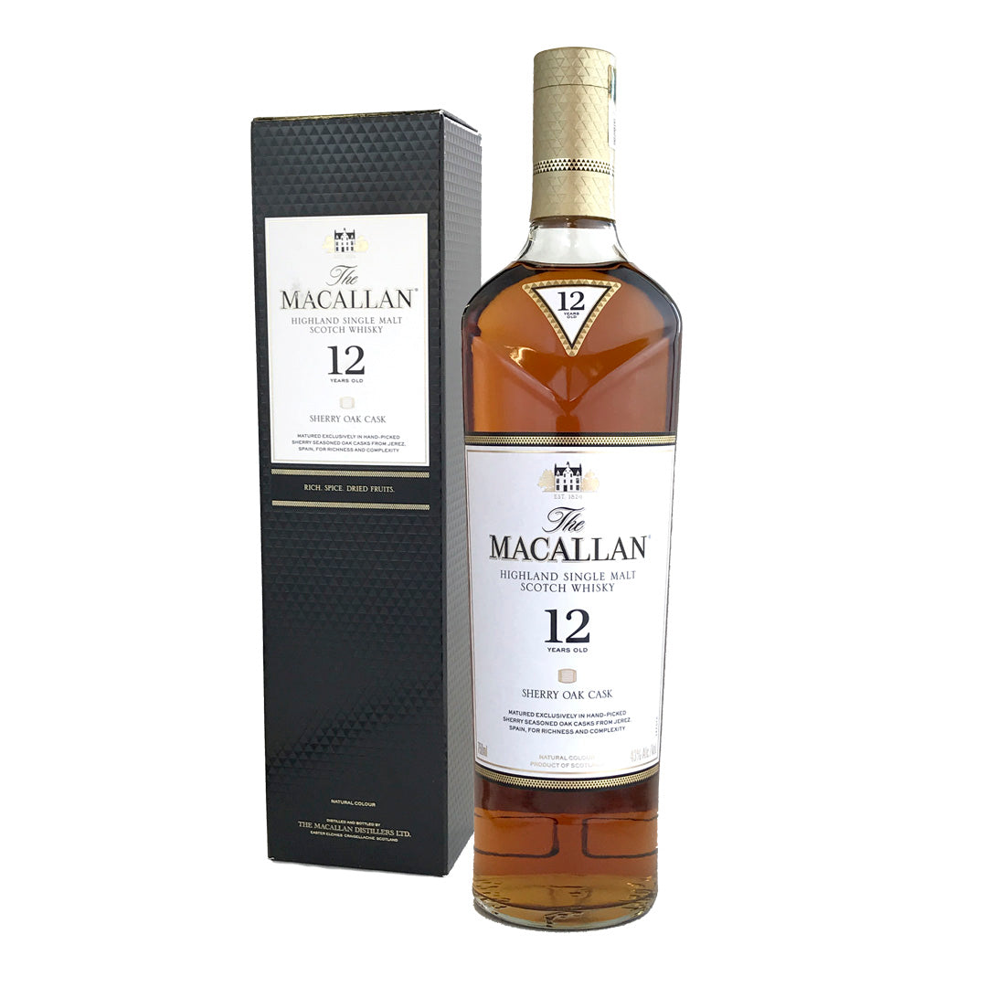 Macallan SHERRY Cask 12 Year Single Malt Scotch