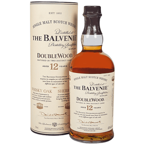 The Balvenie DoubleWood 12 Year Old Single Malt Scotch Whisky, Speyside, Scotland