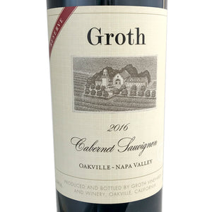 Groth Cabernet  Napa Reserve 2016