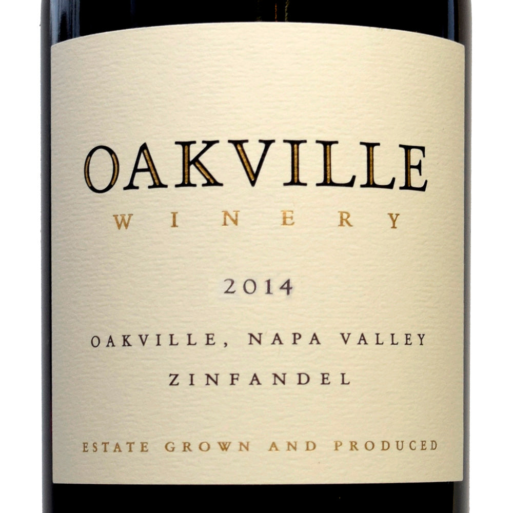 Oakville Winery Estate Zinfandel 2018