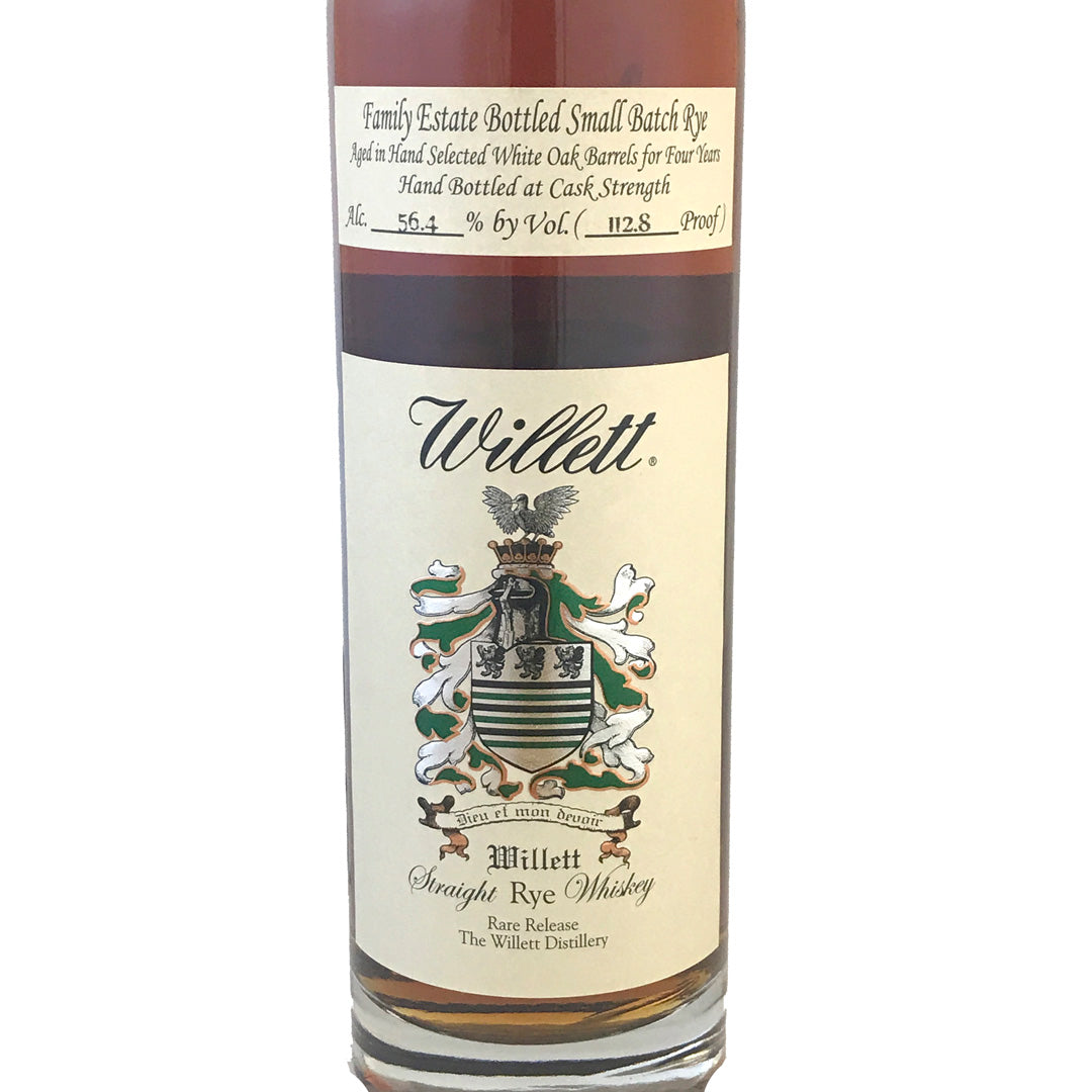 Willett Family Estate Rye 4 Year Cask Strength