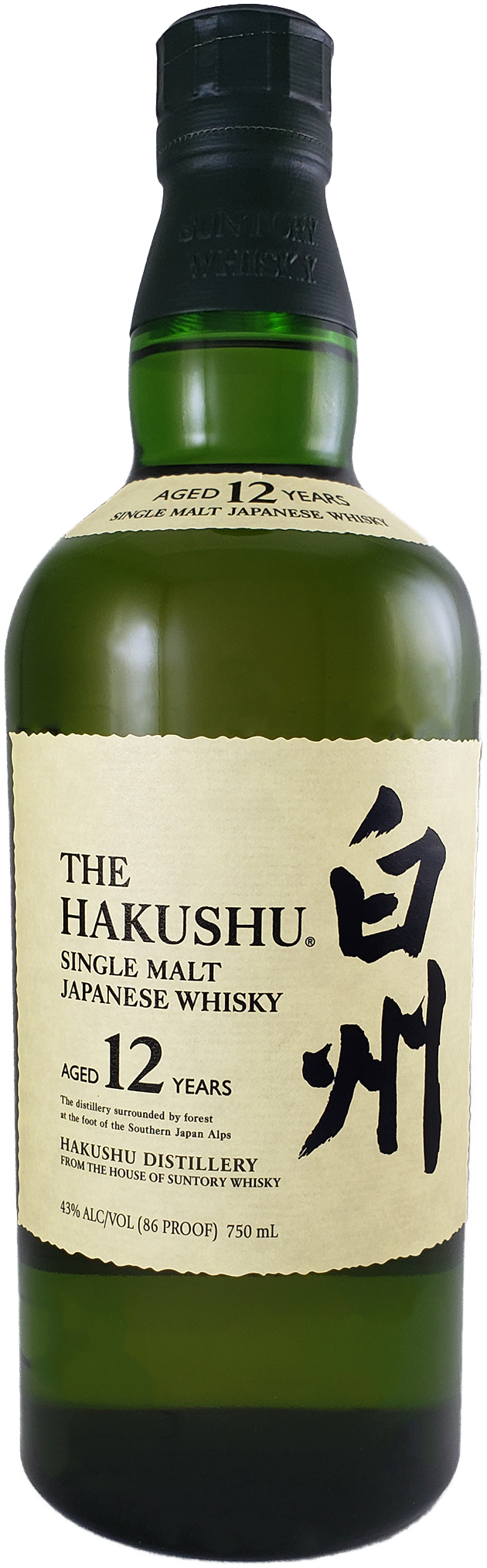 The Hakushu Single Malt Japanese Whisky 12 year