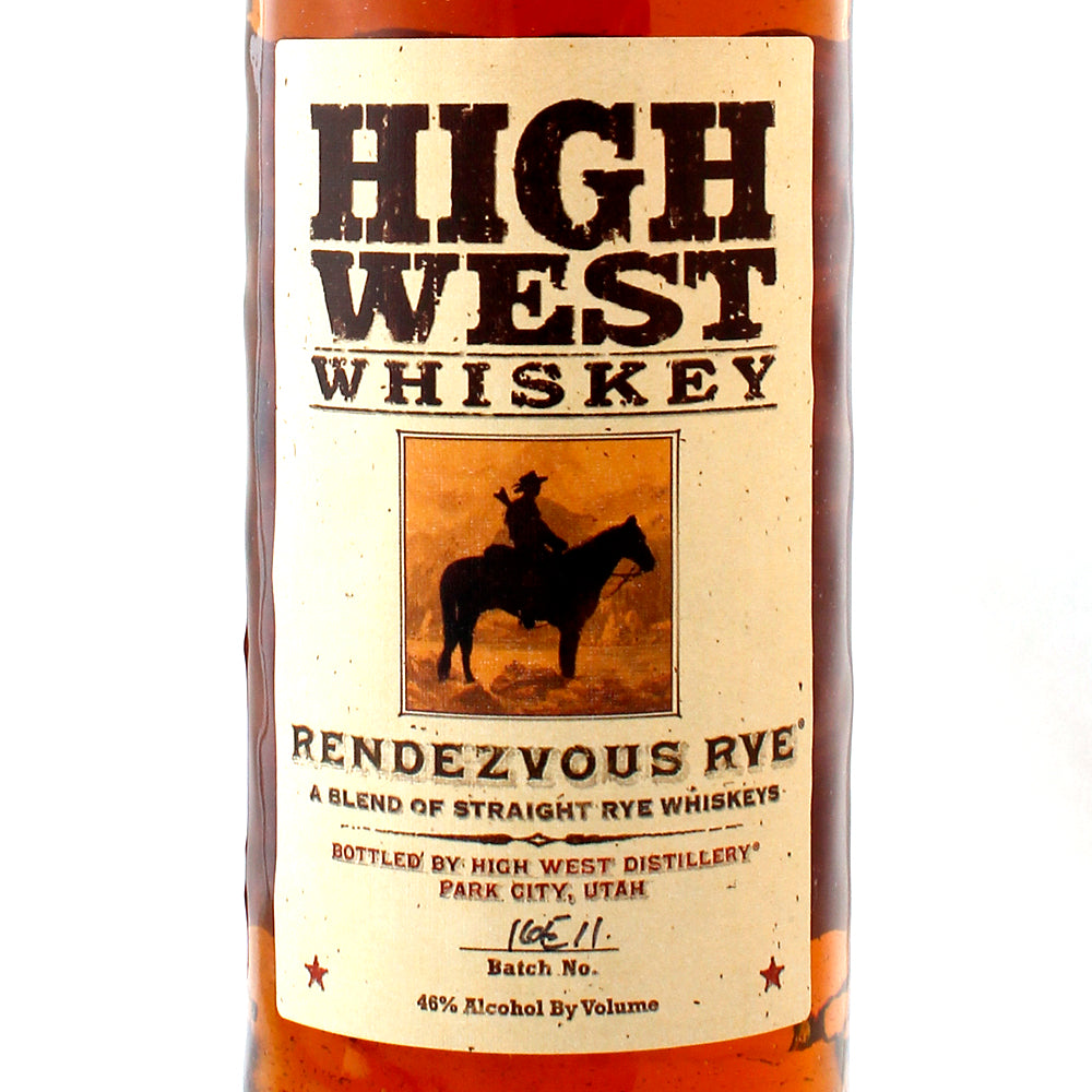 High West Rendezvous Rye