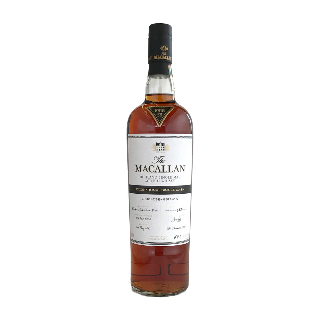 Macallan Exceptional Single Cask 2018/ESB-6513/05