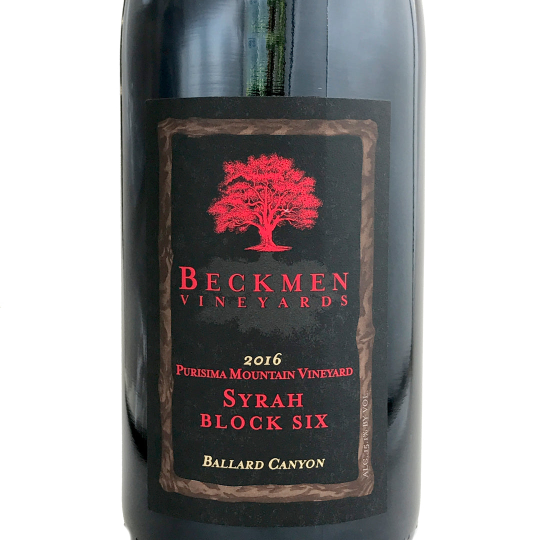 Beckmen Vineyards Syrah Ballard 2015